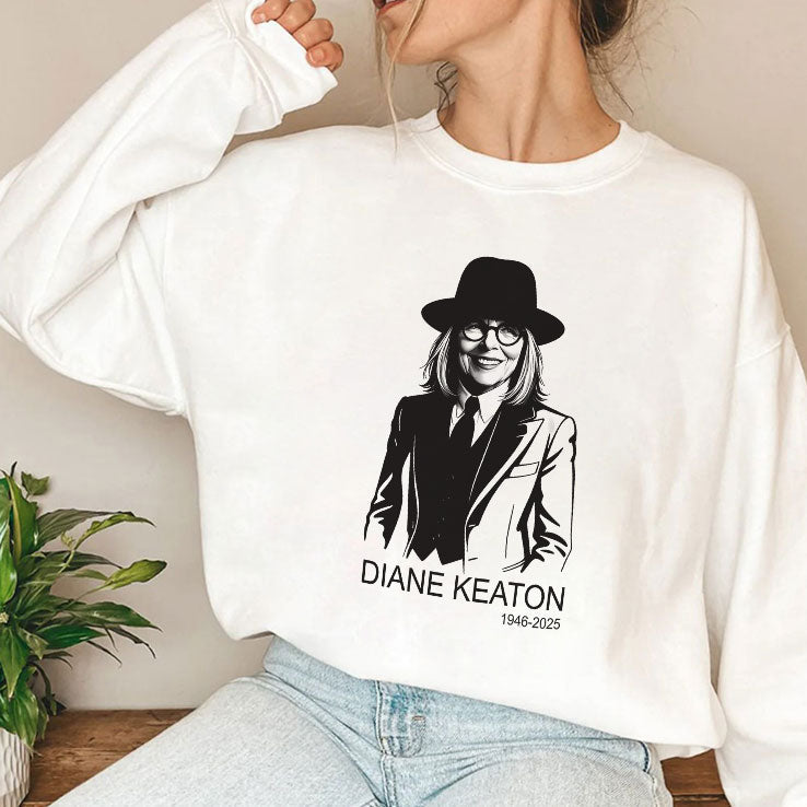 Diane Keaton 1946 2025 Legends Never Die T Shirt Unisex
