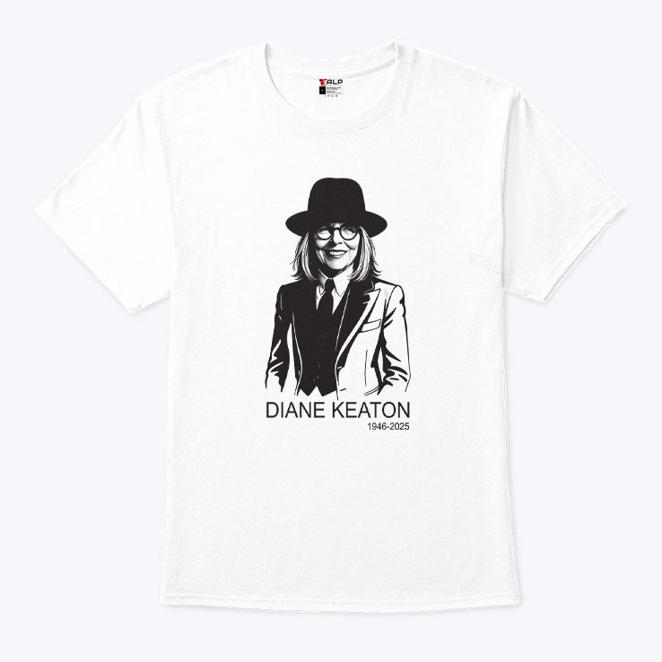 Diane Keaton 1946 2025 Legends Never Die T Shirt Unisex