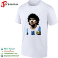 Diego Maradona Argentina portrait shirt Unisex