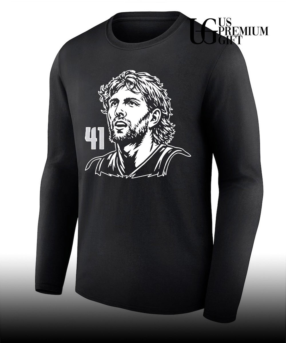 Dirk Nowitzki #41 Dallas Mavericks NBA legends Unisex