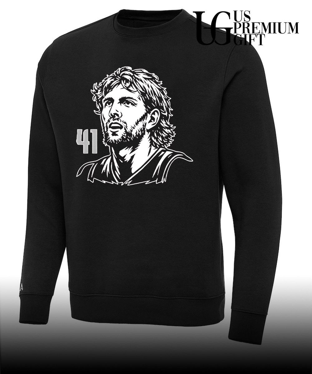 Dirk Nowitzki #41 Dallas Mavericks NBA legends Unisex