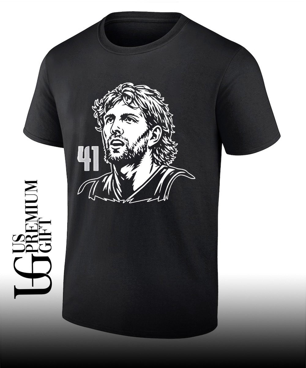 Dirk Nowitzki #41 Dallas Mavericks NBA legends Unisex