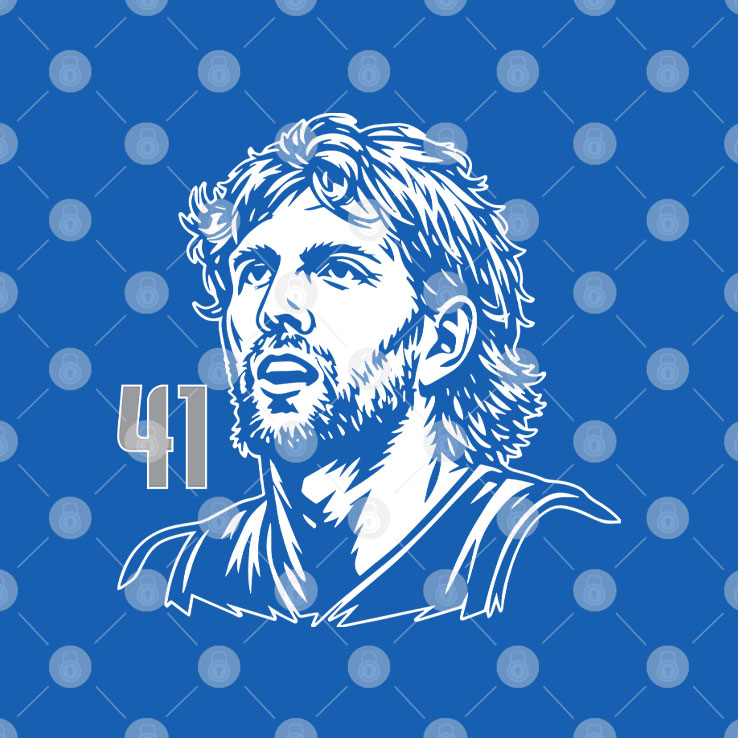 Dirk Nowitzki T Shirt Unisex