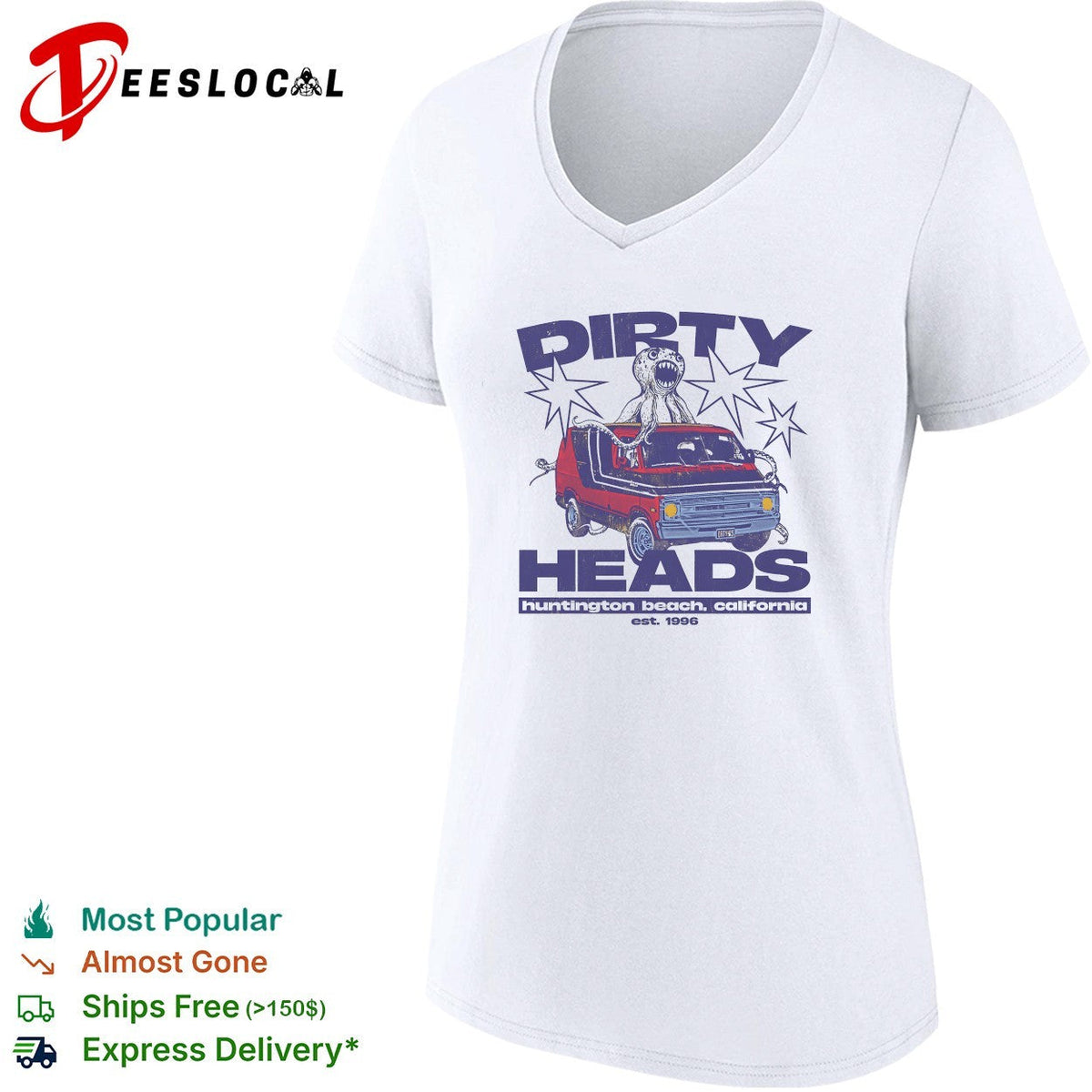 Dirty Heads Huntington Beach California shirt Unisex