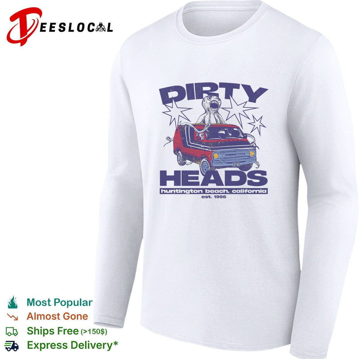 Dirty Heads Huntington Beach California shirt Unisex