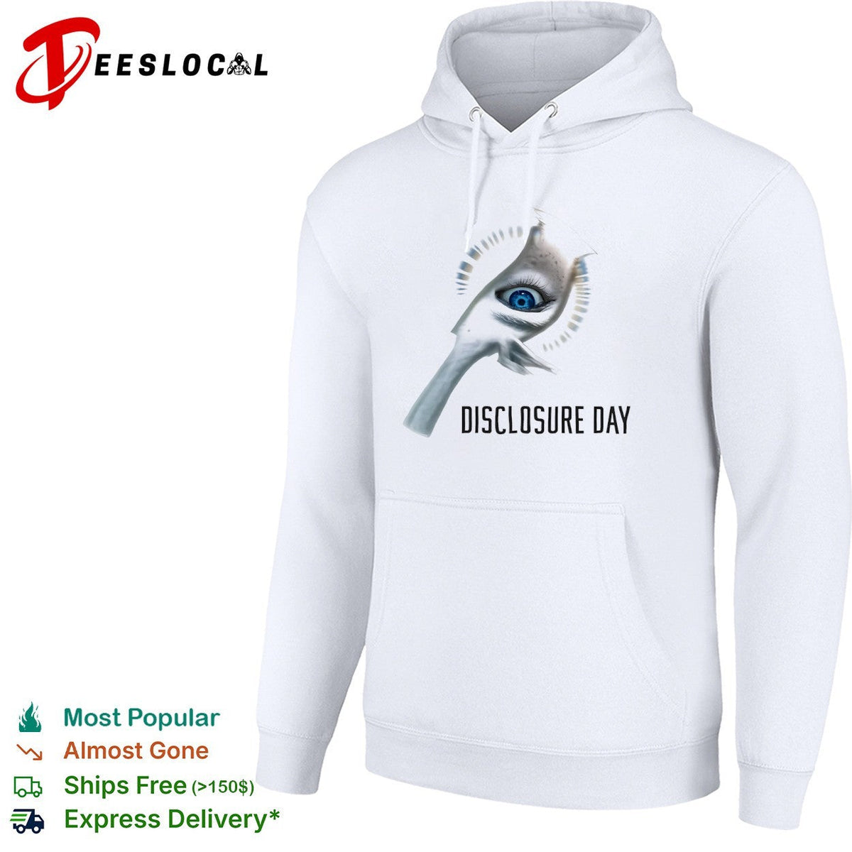 Disclosure Day Surreal Alien Eye Reveal Extraterrestrial UAP Disclosure Event shirt Unisex