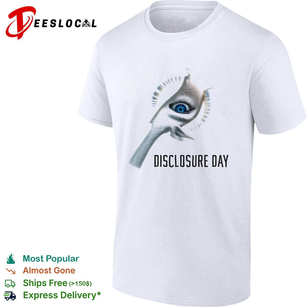 Disclosure Day Surreal Alien Eye Reveal Extraterrestrial UAP Disclosure Event shirt Unisex