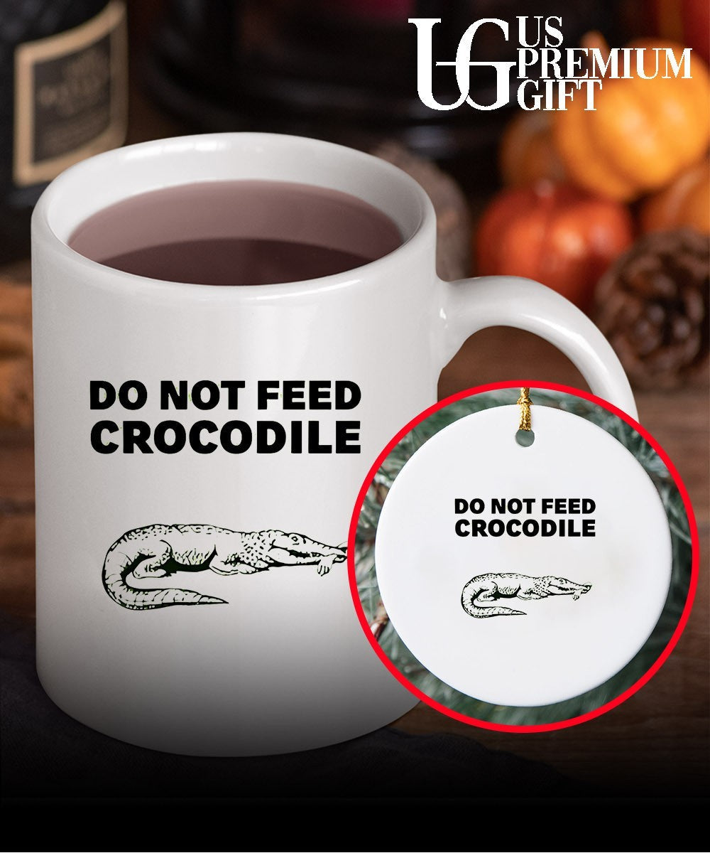 Do Not Feed Crocodile shirt Unisex