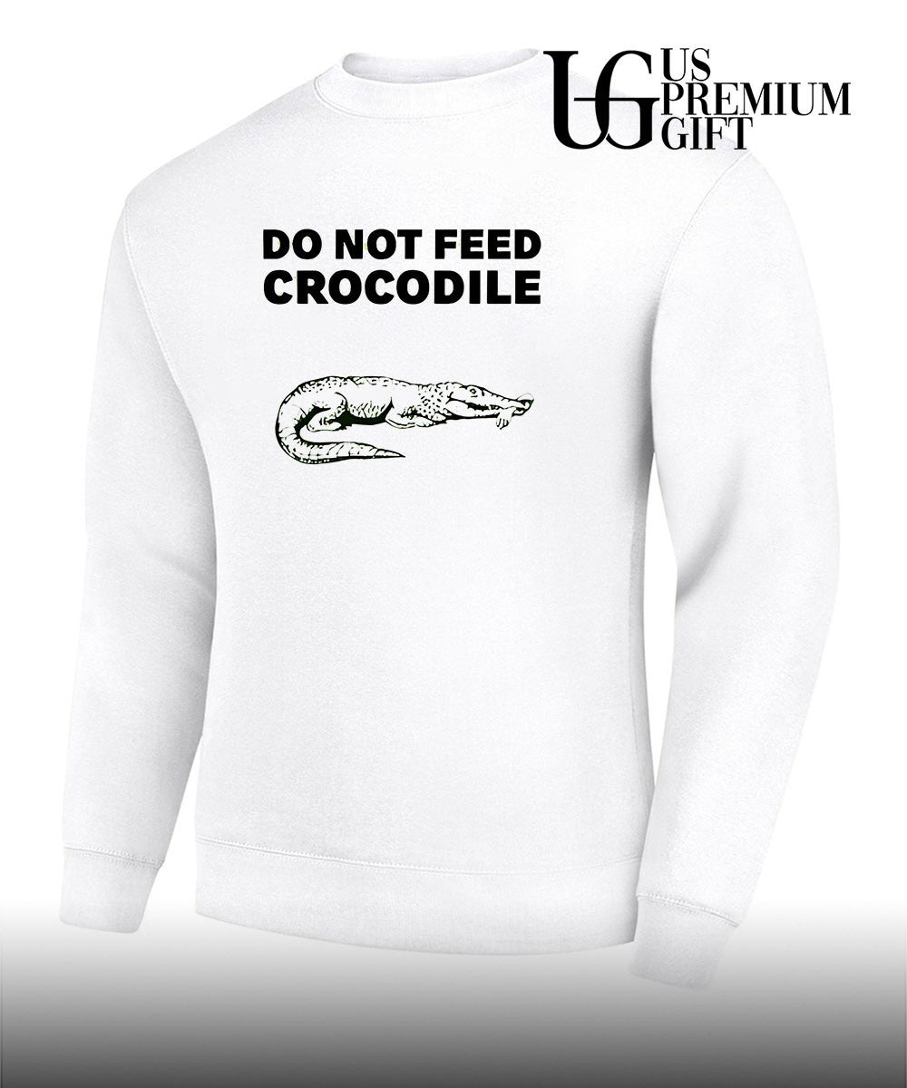 Do Not Feed Crocodile shirt Unisex
