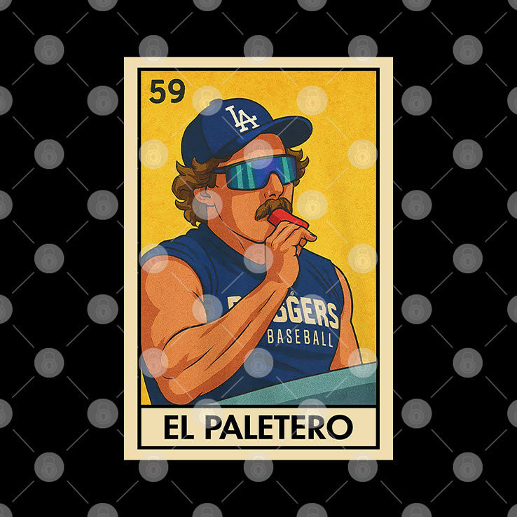 Dodgers Kike Hernandez El Paletero T Shirt Unisex