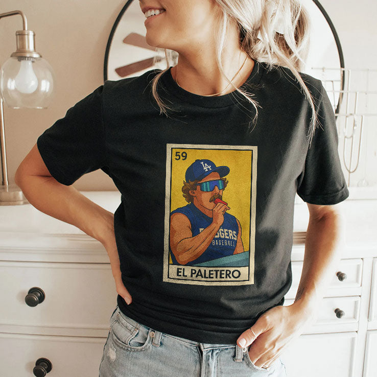 Dodgers Kike Hernandez El Paletero T Shirt Unisex