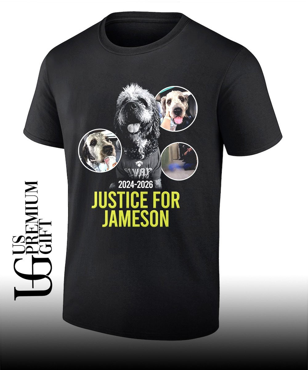 Dog Justice for Jameson 20244-2026 shirt Unisex