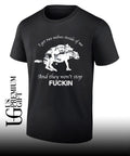Dogs I got two wolves inside me and they won’t stop fucking shirt Unisex