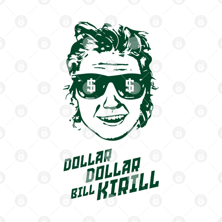 Dollar Dollar Bill Kirill Minnesota Hockey T Shirt Unisex