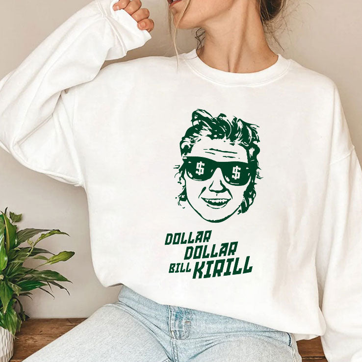 Dollar Dollar Bill Kirill Minnesota Hockey T Shirt Unisex