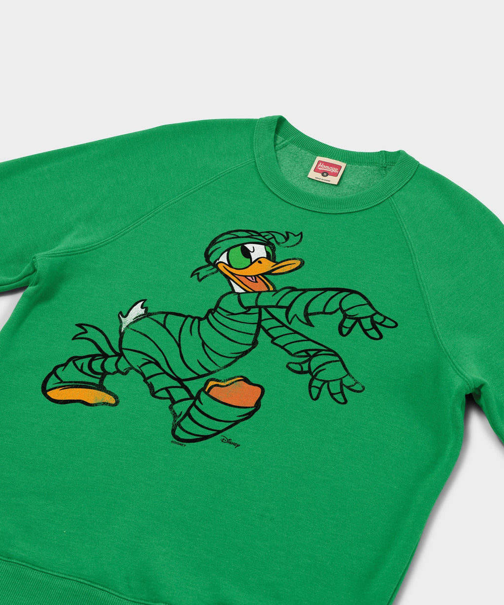 Donald Duck Halloween Mummy Crewneck Unisex