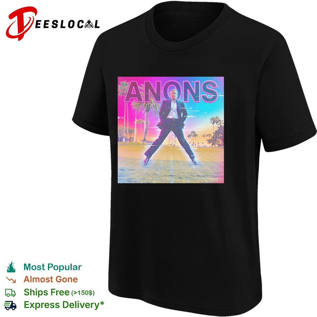 Donald Trump Anons vaporwave golf glitch club shirt Unisex
