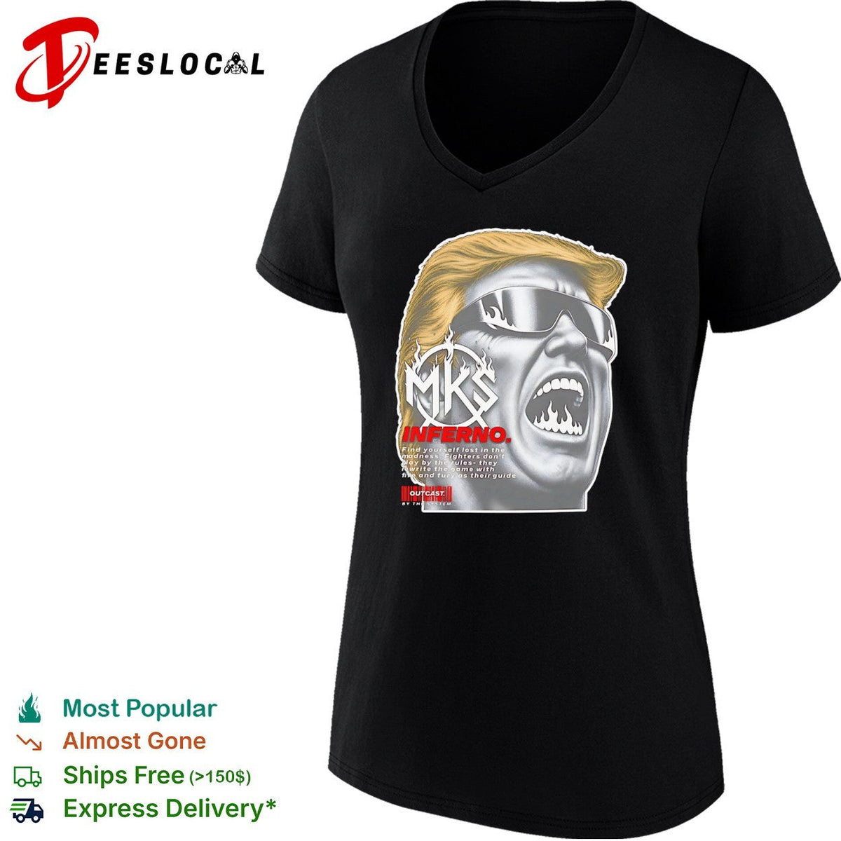 Donald Trump MKS Inferno Find yourself lost in the madness shirt Unisex