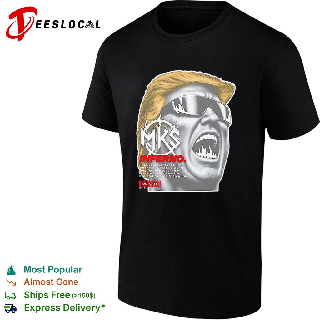 Donald Trump MKS Inferno Find yourself lost in the madness shirt Unisex
