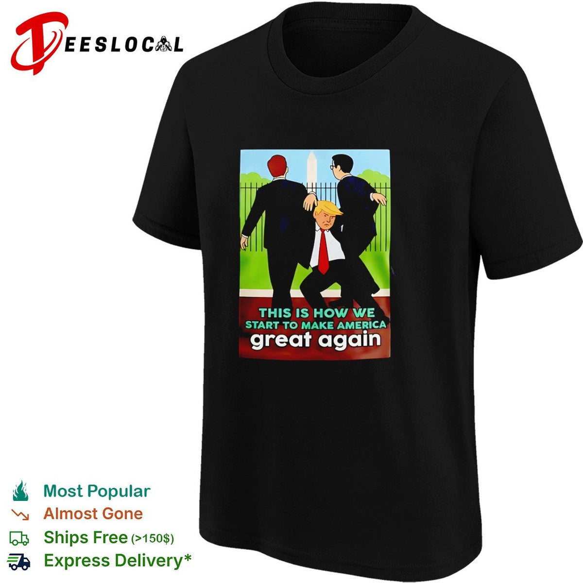 Donald Trump This is how we start to make America great again shirt Unisex