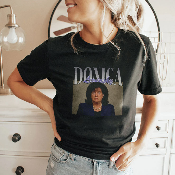 Donica Lewinsky Trump Bill Clinton T Shirt Unisex