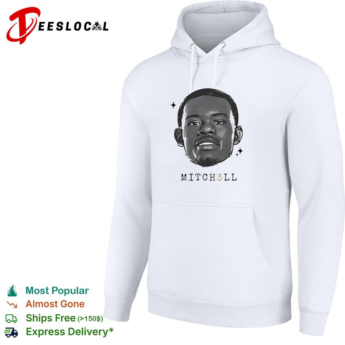 Donovan Mitchell Cleveland Cavaliers NBA MITCH3LL player basketball shirt Unisex