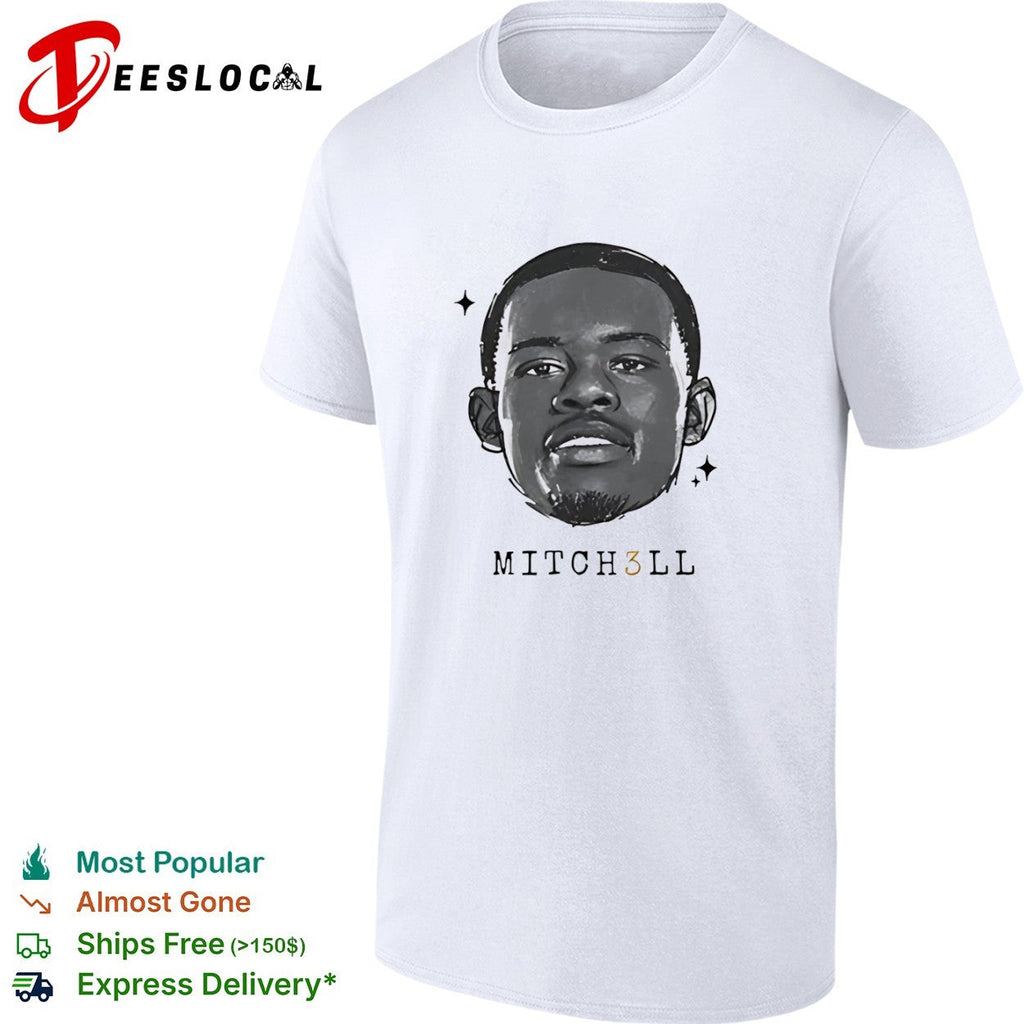 Donovan Mitchell Cleveland Cavaliers NBA MITCH3LL player basketball shirt Unisex