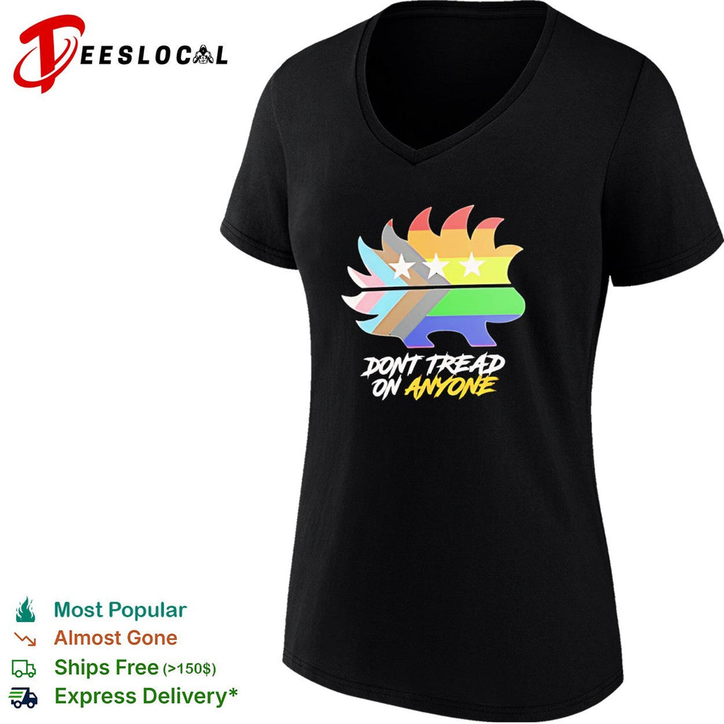 Don’t Tread on Anyone Progress Pride Flag Shirt Unisex