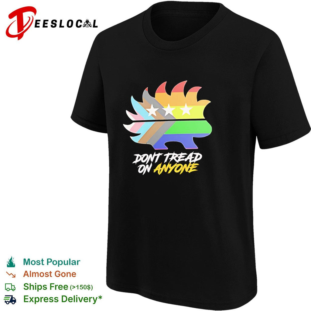 Don’t Tread on Anyone Progress Pride Flag Shirt Unisex
