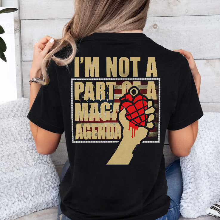 Don’t Wanna Be An American Idiot I’m Not A Part Of A Maga Agenda Shirt Unisex