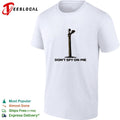 Don’t spy on me surveillance camera shirt Unisex
