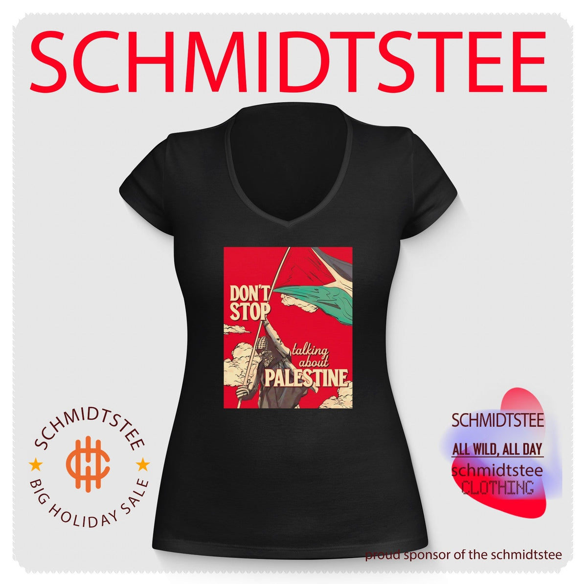 Don’t stop talking about Palestine shirt Unisex