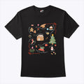 Doodle Liberal Values Holiday Subtle Anti Trump Christmas Shirt Unisex