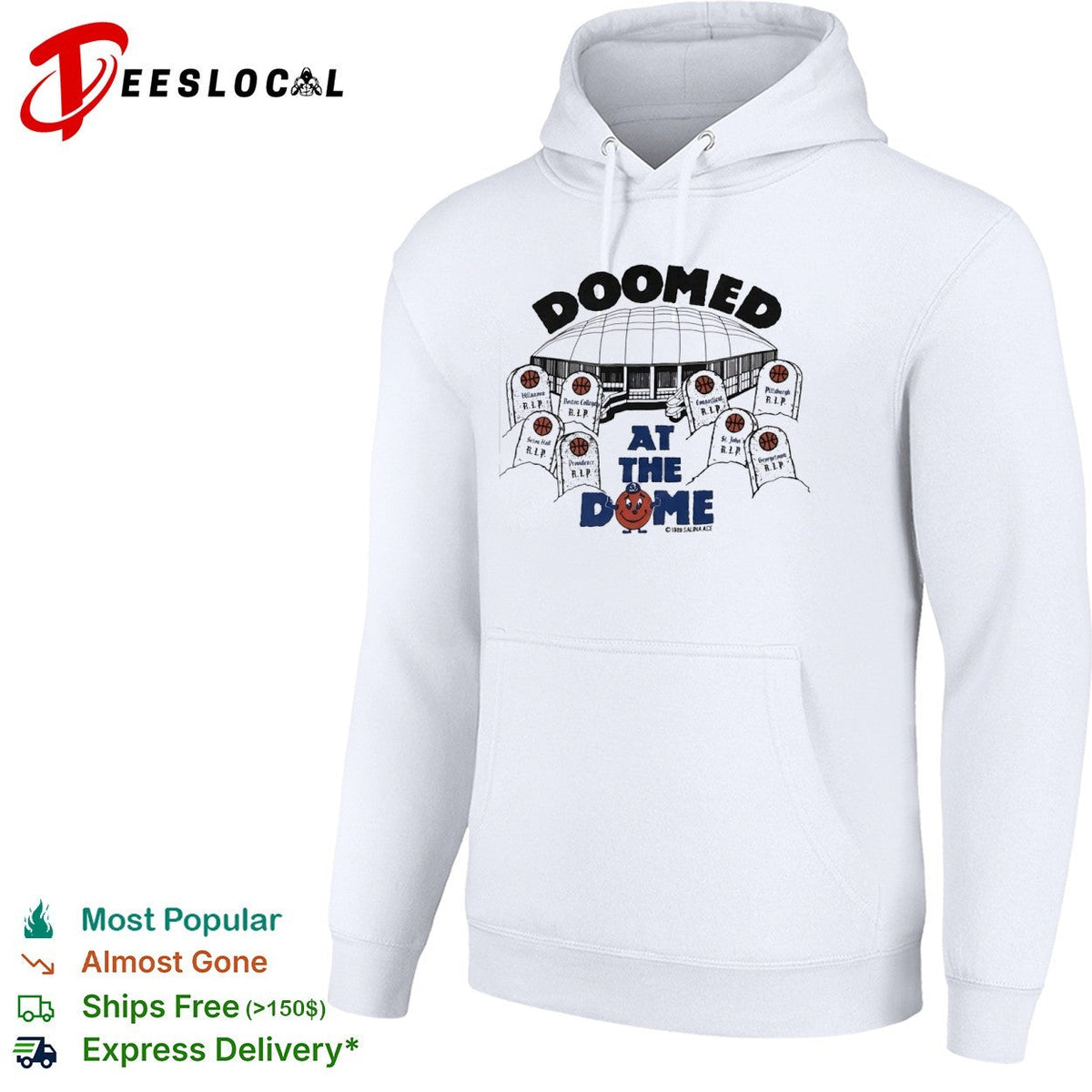 Doomed at the Dome Syracuse Orange Big East Villanova Boston College shirt Unisex