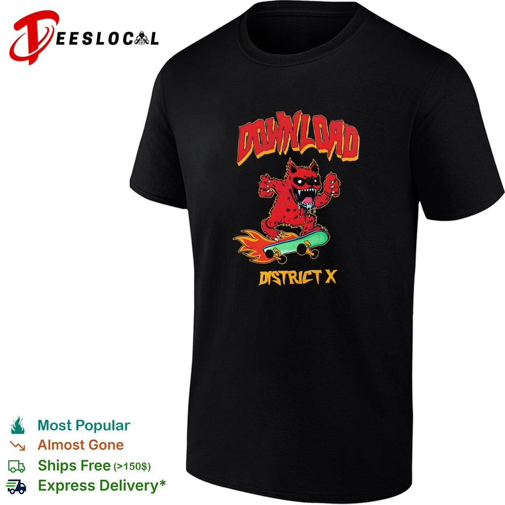 Download Festival 2026 In Donnington UK From 10 To 14 June 2026 District X shirt Unisex