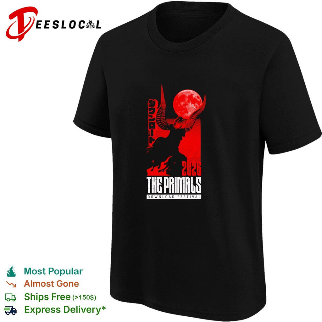 Download Festival 2026 x The Primals Donnington UK From 10 To 14 June 2026 shirt Unisex