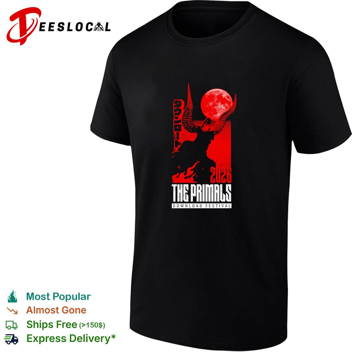 Download Festival 2026 x The Primals Donnington UK From 10 To 14 June 2026 shirt Unisex