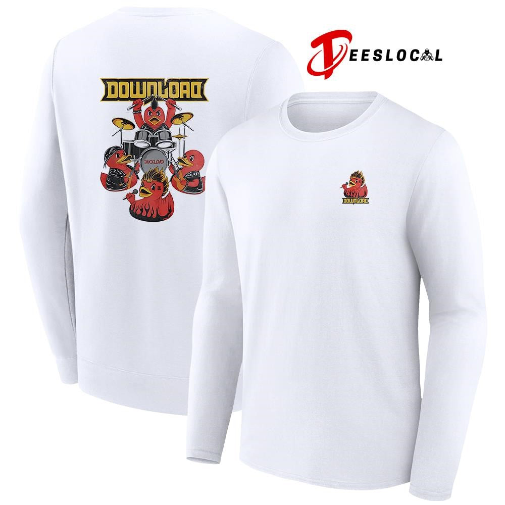 Download festival Donnington UK duck band graphic shirt Unisex