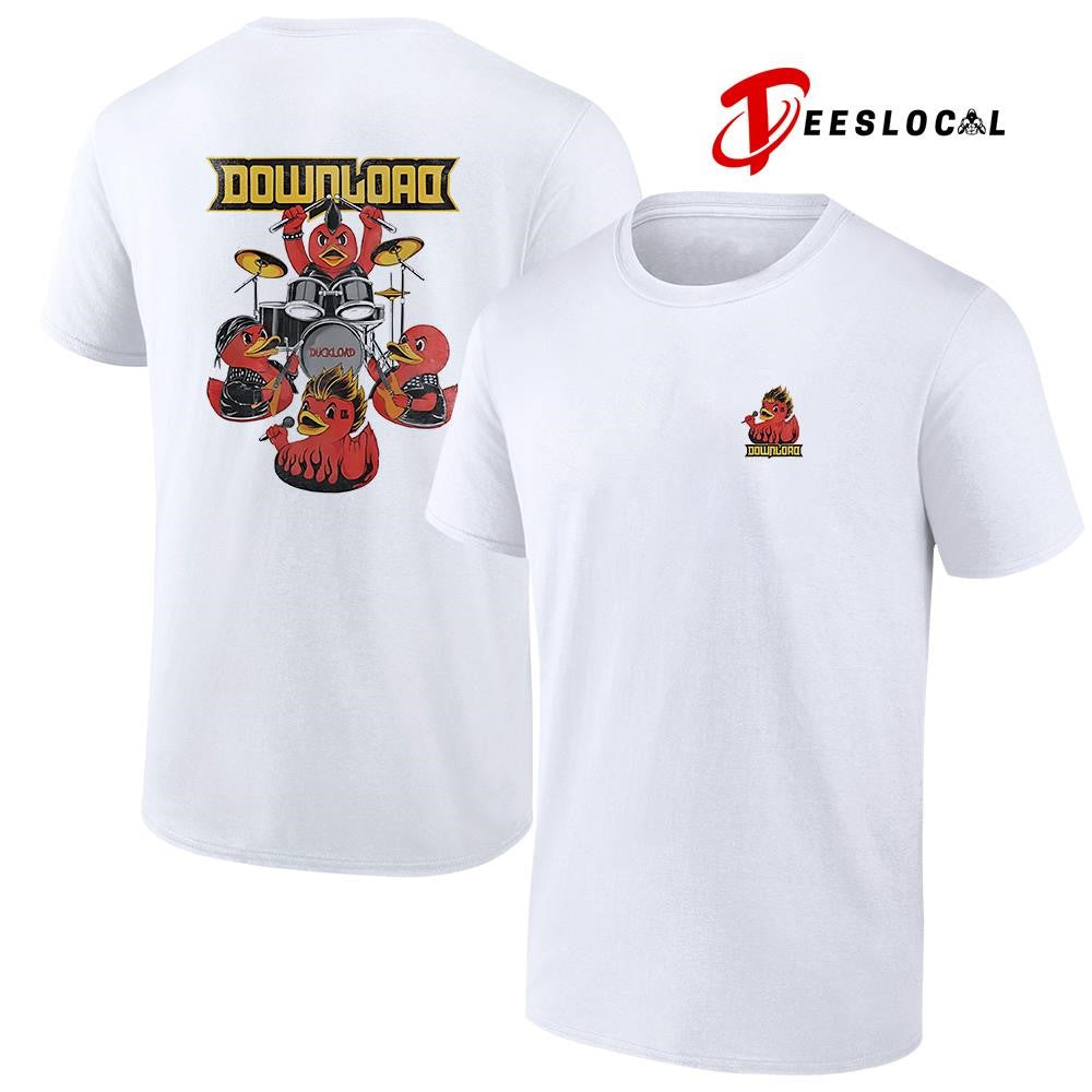 Download festival Donnington UK duck band graphic shirt Unisex