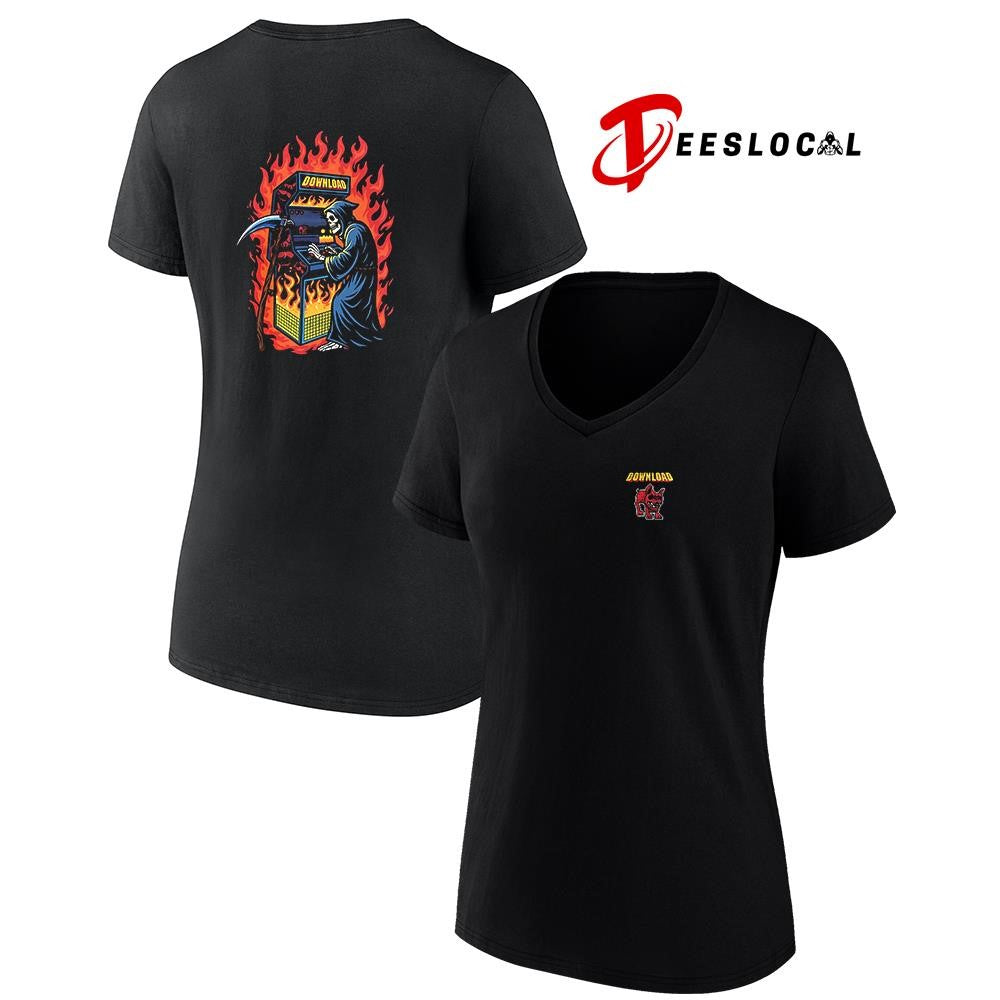 Download festival Donnington UK grim gamer shirt Unisex