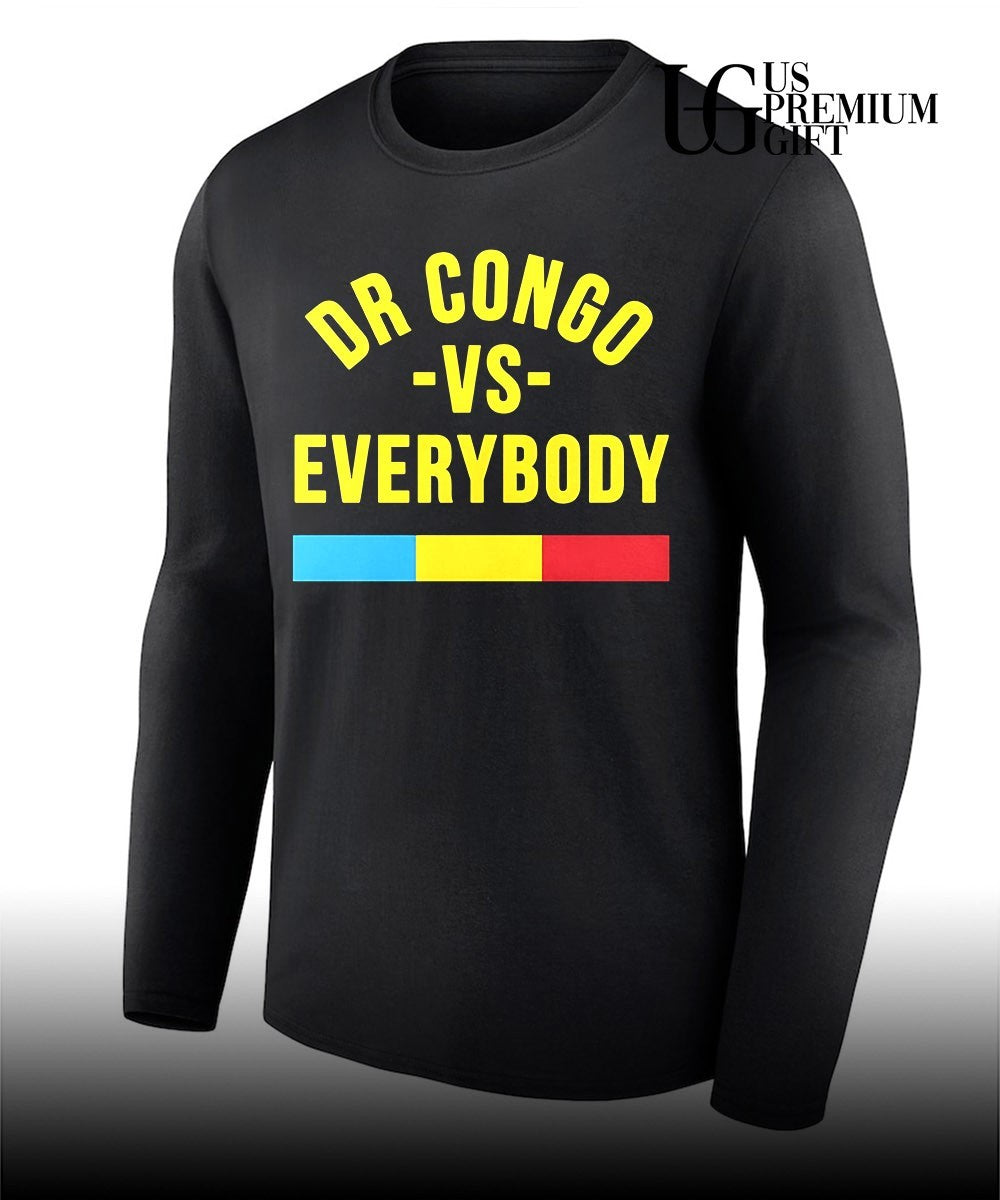 Dr Congo vs Everybody DRC African Pride shirt Unisex