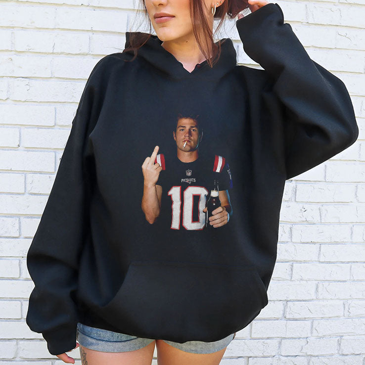 Drake Maye Middle Finger T Shirt Unisex