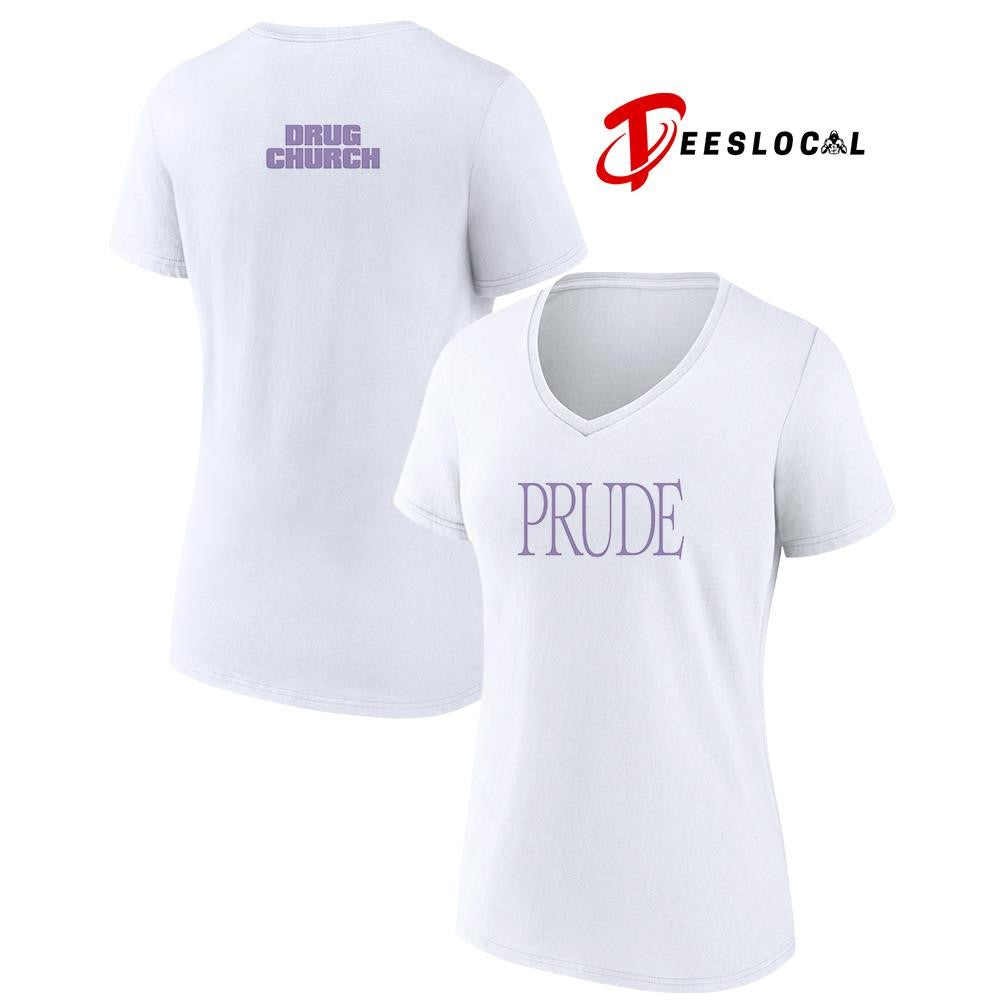 Drug Church prude text shirt Unisex