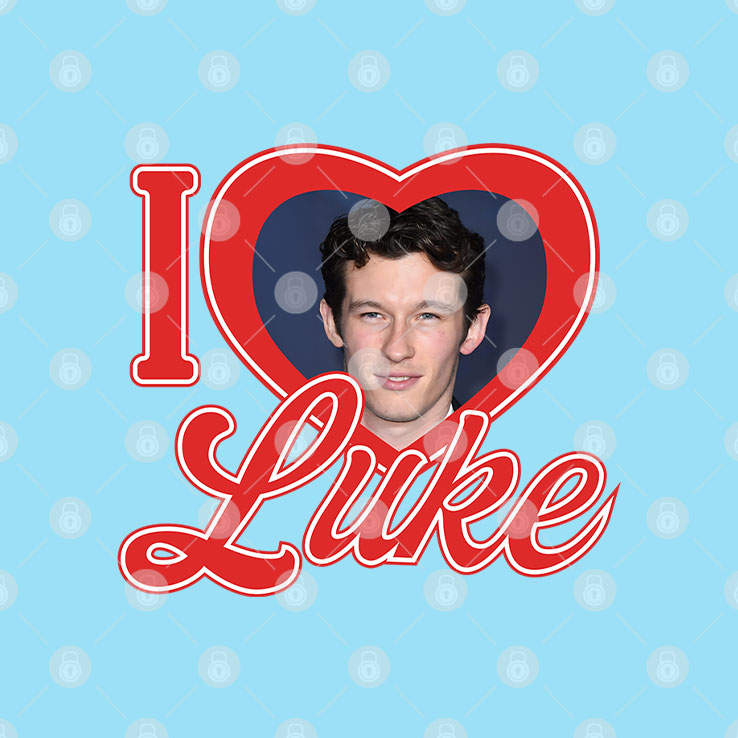 Dua Lipa Callum Turner I Heart Luke T Shirt Unisex