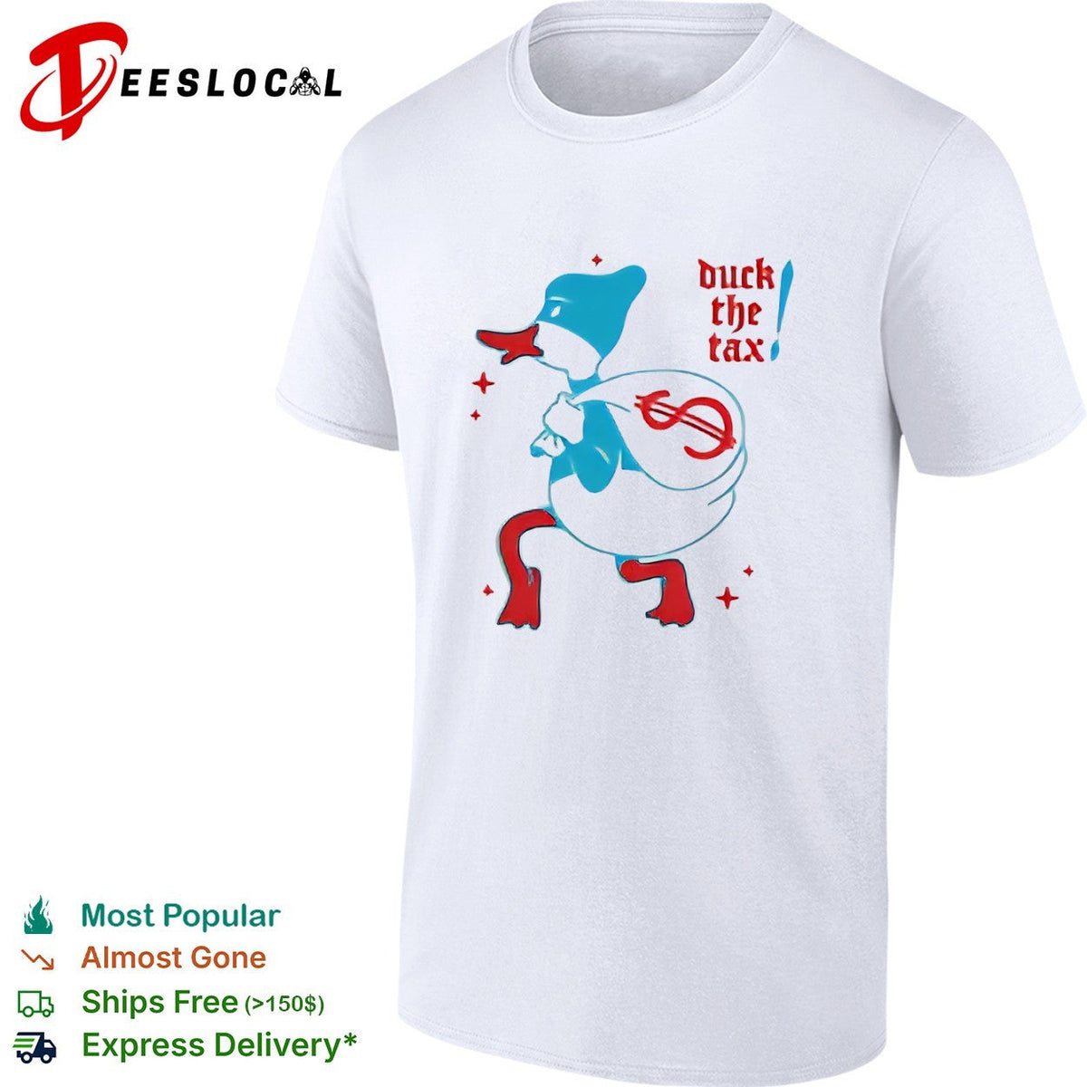 Duck the tax shirt Unisex