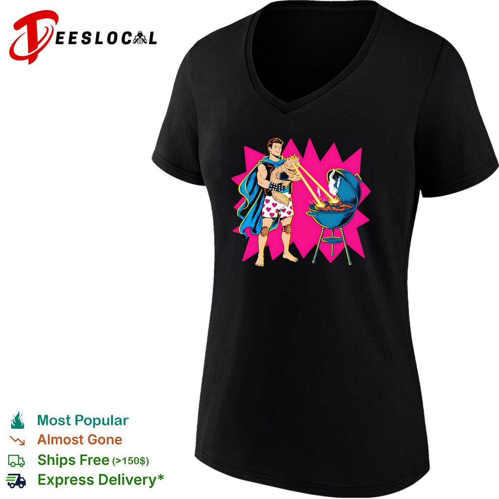 Dungeon Crawler Carl and Princess Donut grilling steaks shirt Unisex