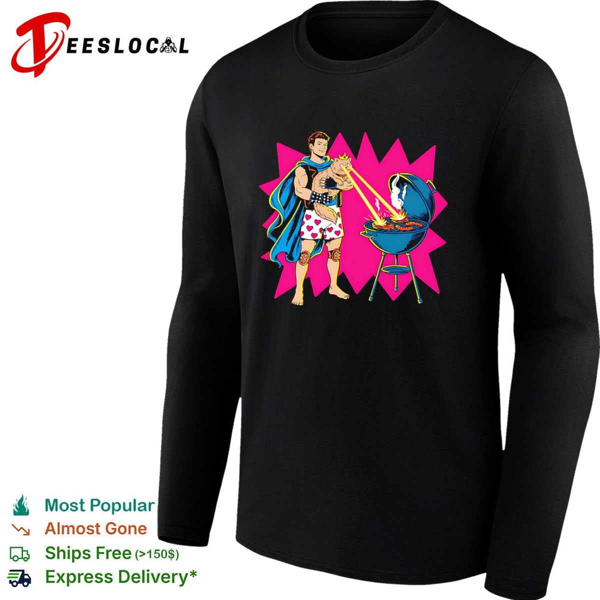 Dungeon Crawler Carl and Princess Donut grilling steaks shirt Unisex