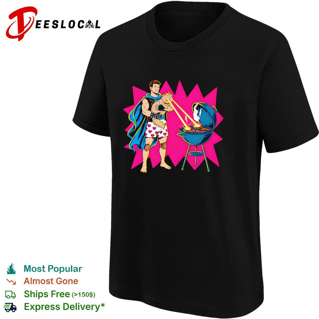 Dungeon Crawler Carl and Princess Donut grilling steaks shirt Unisex
