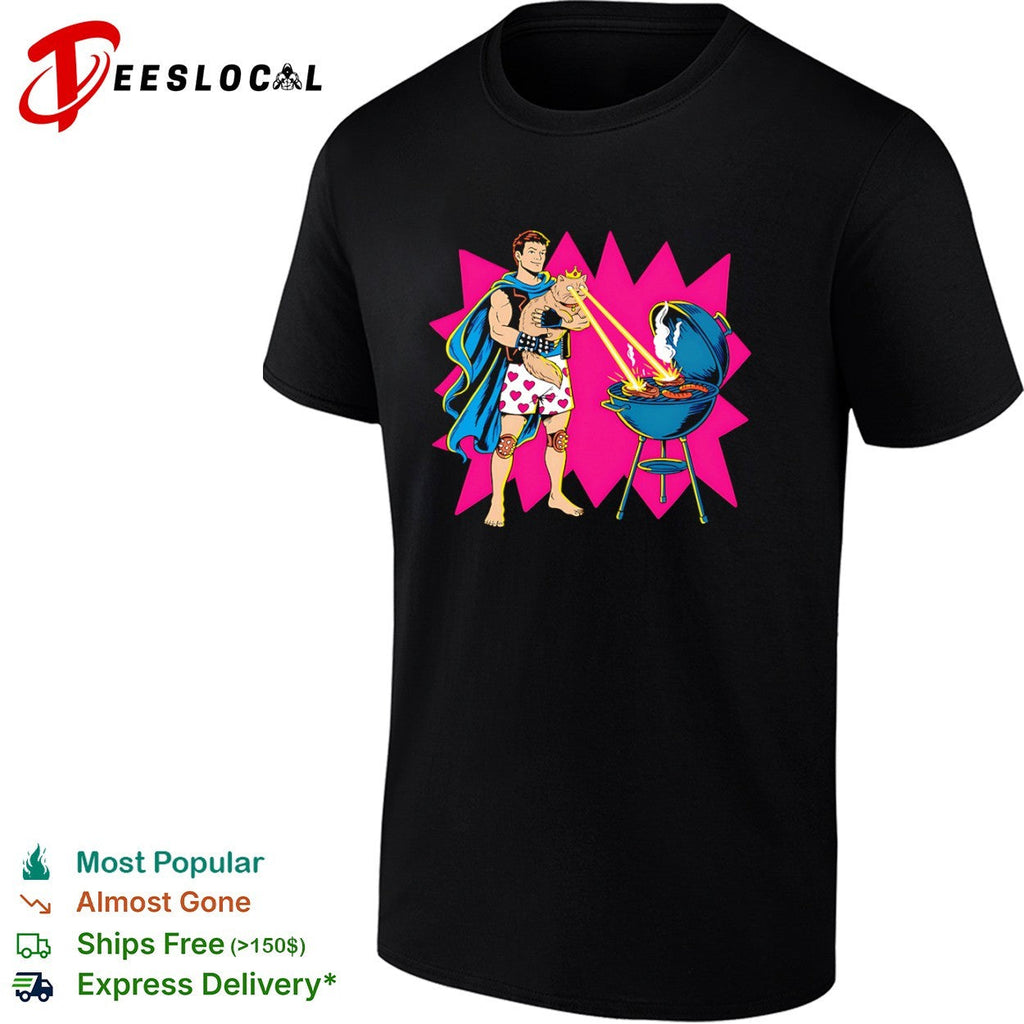 Dungeon Crawler Carl and Princess Donut grilling steaks shirt Unisex