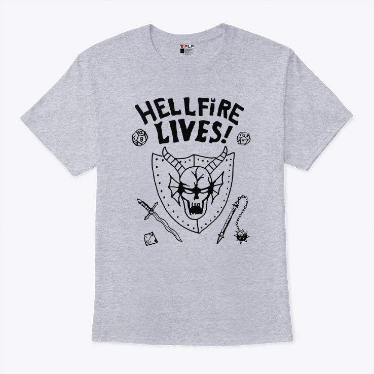 Dustin Henderson Hellfire Lives T Shirt Unisex